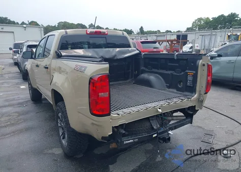 2022 Chevrolet Colorado 4Wd Short Box Z71 from USA, damaged, VIN 1GCGTDENXN1299600